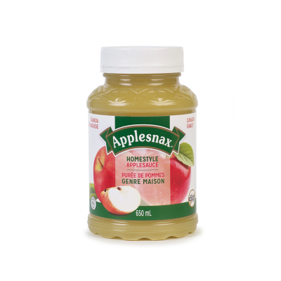 Applesnax Homestyle Applesauce Jar
